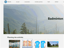 Tablet Screenshot of gais-nice.org